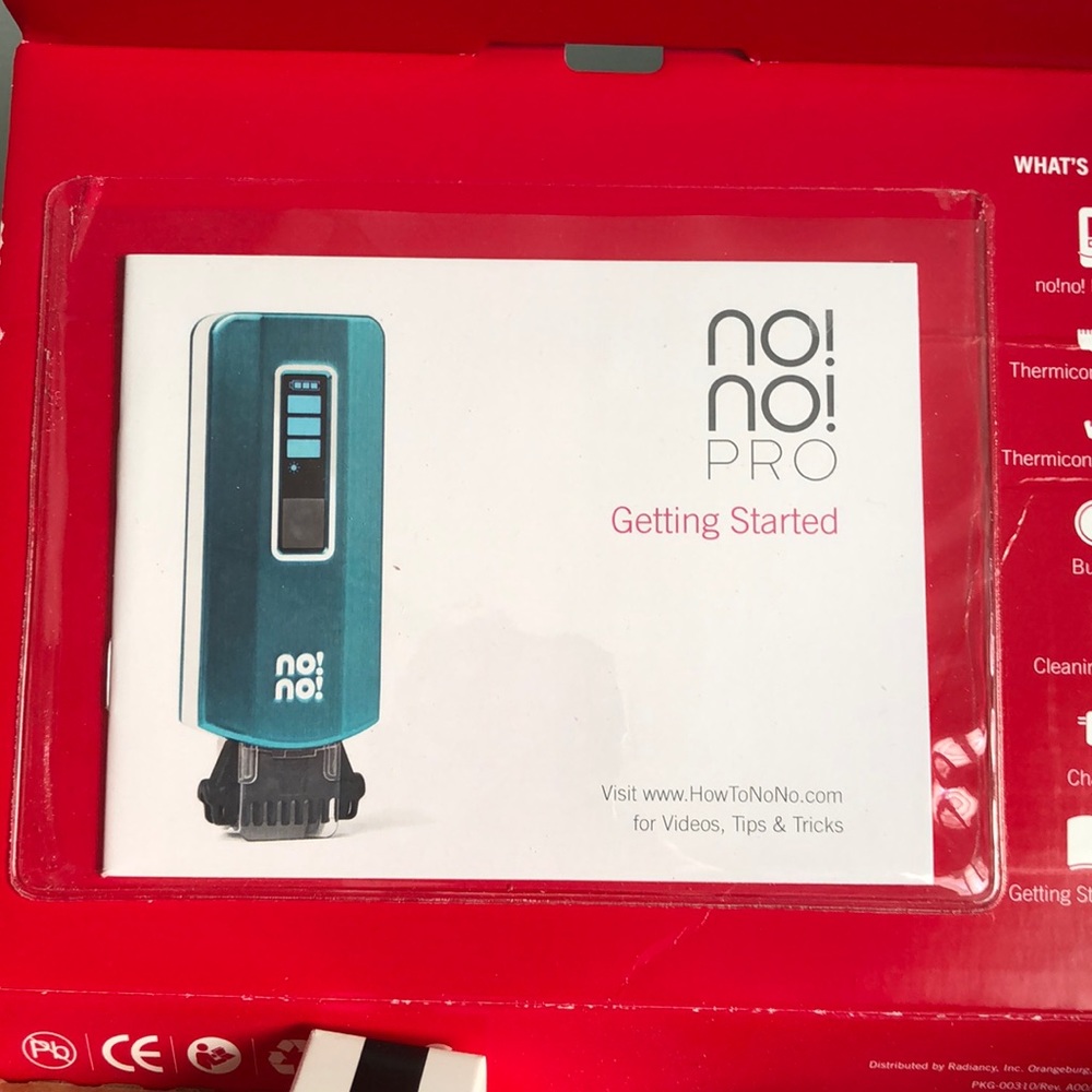 No No pro hair removal kit